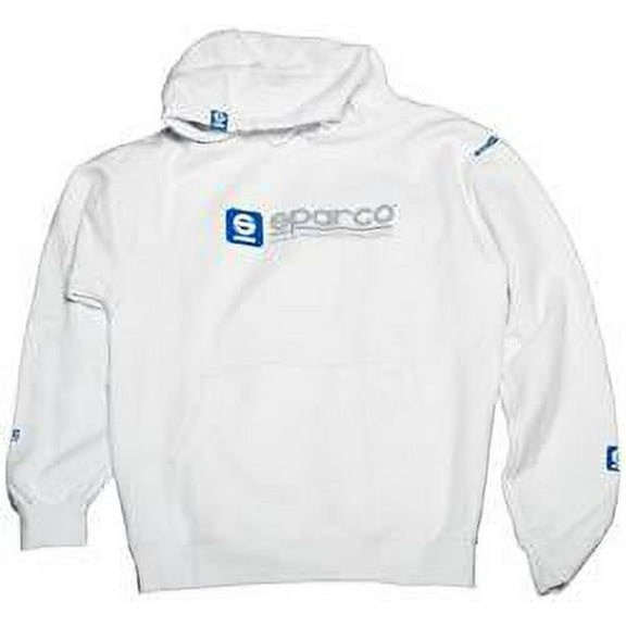 Sparco SP03100GR3L WWW Large Grey Hooded Sweatshirt