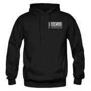 Sparco SP03200NR5XXL - Mens Heritage XX-Large Black Hoodie Sweatshirt XXL