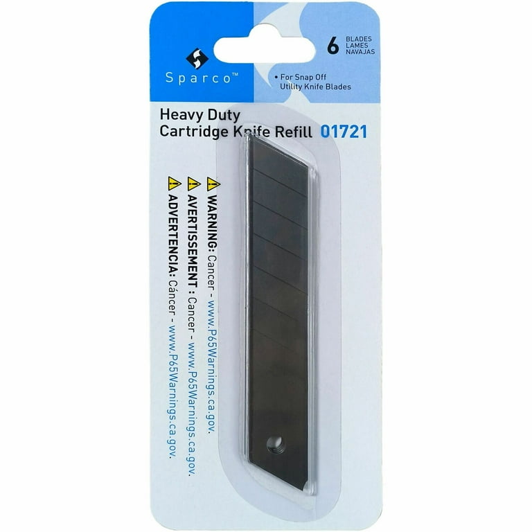 Sparco Utility Knife Refill Cartridge - 4 Sparco Utility Knife Refill Cartridge - 4
