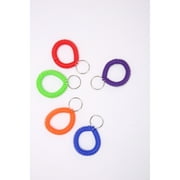 Sparco, SPR02884, Split Ring Wrist Coil Key Holders, 10 / Pack, Assorted