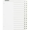 thumbnail image 1 of Sparco, SPR05857, Quick Index Dividers with Table Of Content Page, 15 / Set, 1 of 2