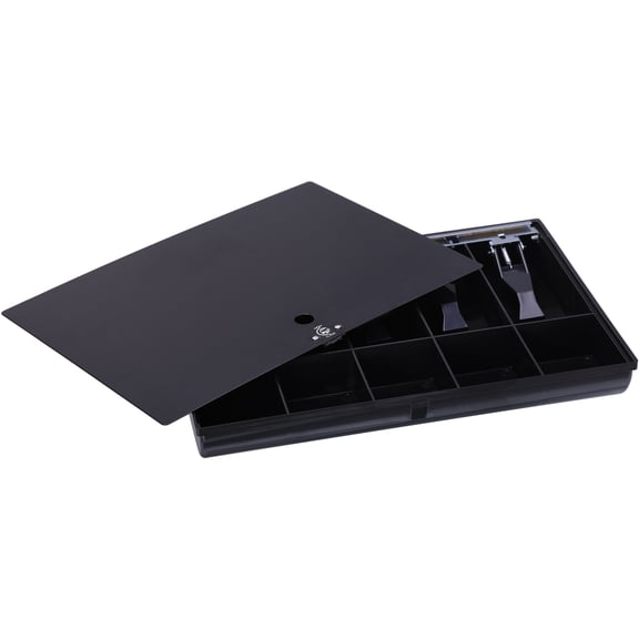 Sparco, SPR15505, Locking Cover Money Tray, 1 Each, Black