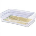 thumbnail image 1 of SP Richards Sparco Hard Plastic Pencil Box, Clear, 1 of 5