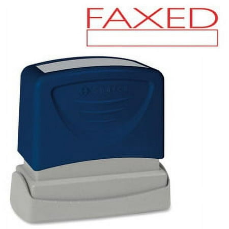 Sparco, SPR60025, FAXED Red Title Stamp, 1 Each
