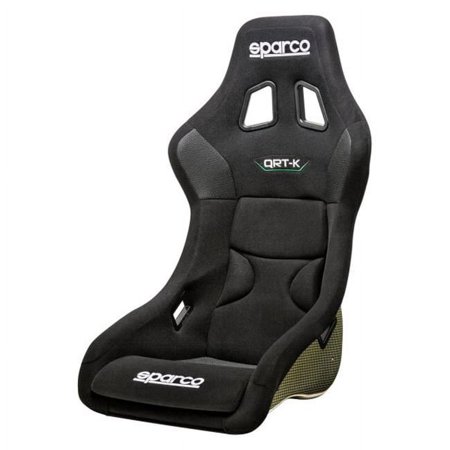 Sparco SRC008027ZNR QRT-K Series Carbon Racing Seat, Black