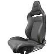 Sparco Seat SPX Special Edition Black/Red w/ Gloss Carbon Shell - Left