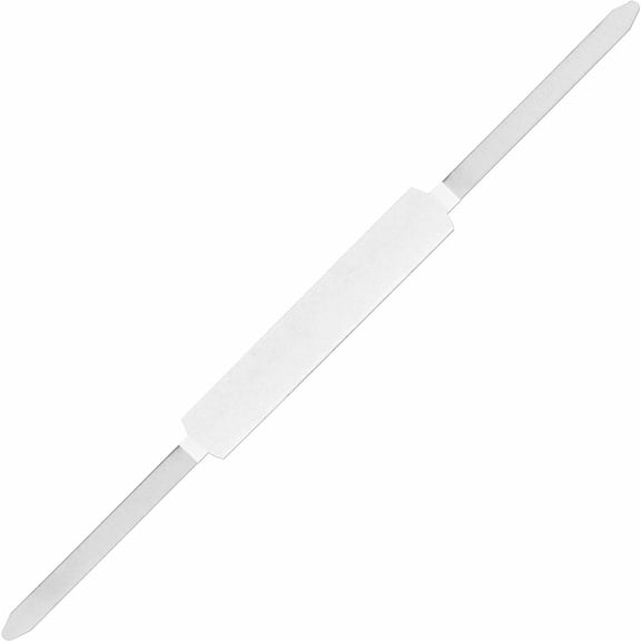 Business Source, BSNSA21, Self-adhesive Folder Fasteners, 100 / Box, Silver