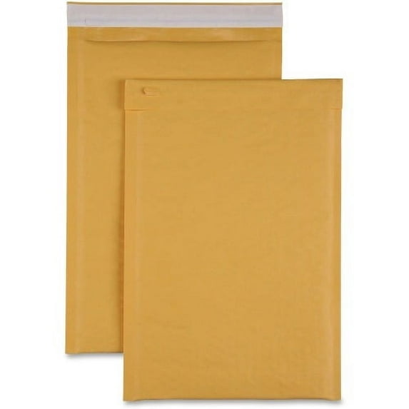 Sparco, SPR74983, Size 3 Bubble Cushioned Mailers, 100 / Carton, Kraft