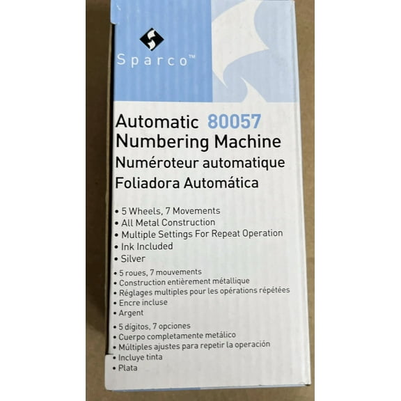 Sparco Sparco Automatic Numbering Machines Spr80057