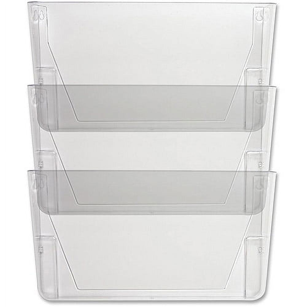 Sparco Stak-A-File Vertical Filing Systems, Clear, 3-Pack - image 1 of 3