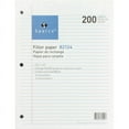 thumbnail image 1 of Sparco Standard White 3HP Filler Paper - 200 Sheets - College Ruled - Ruled Red Margin - 16 lb Basis Weight - 8" x 10 1/2" - White Paper - Bleed-free - 200 / Pack | Bundle of 5, 1 of 2