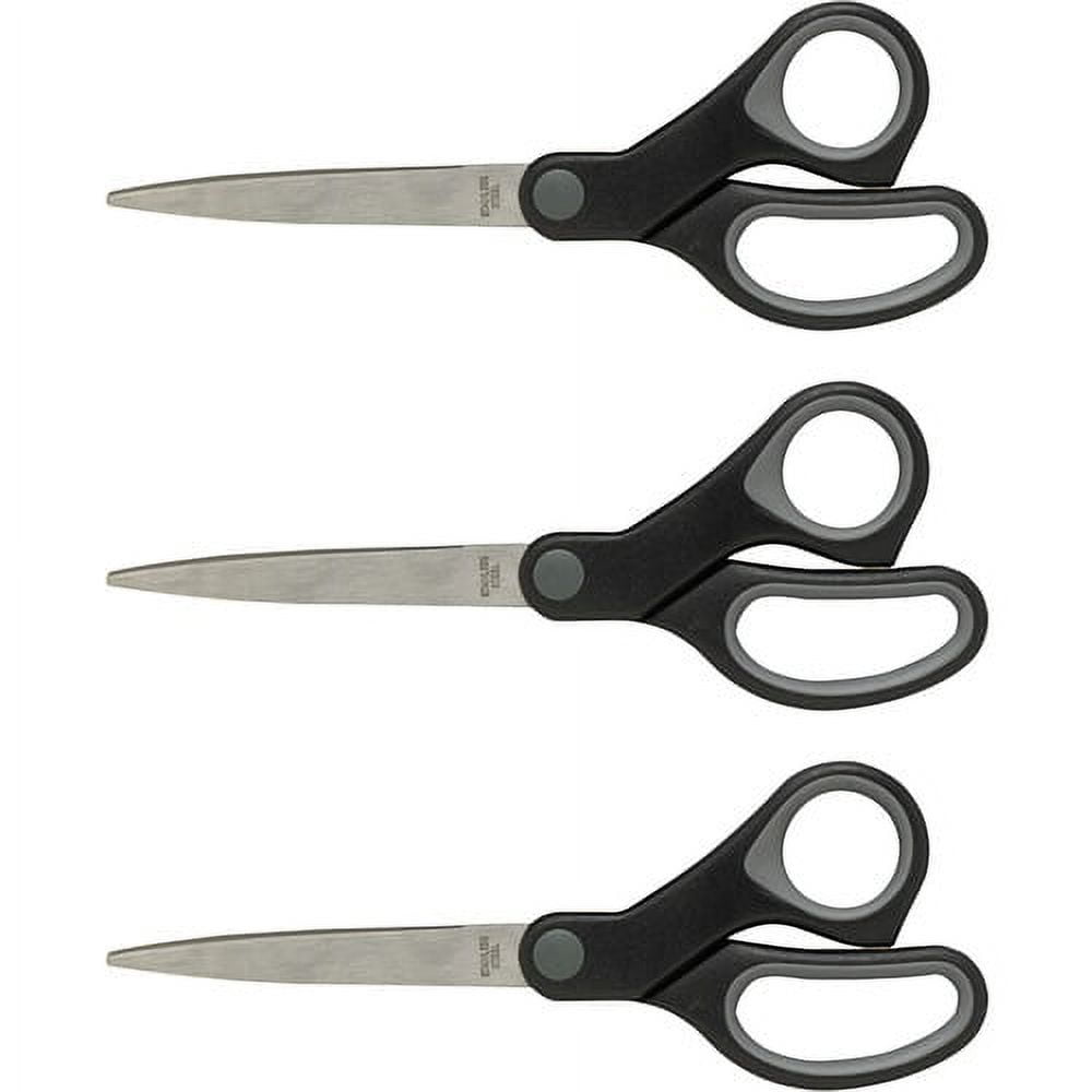 Sparco 8.5" Stainless Steel Scissors With Cushion Grip - Left Or Right Hand Use