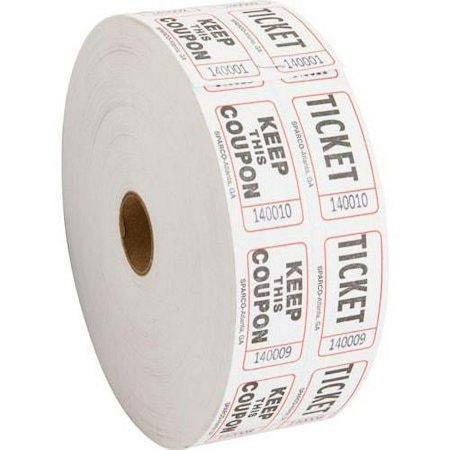 Sparco Tickets, Double W/Coupon, We Pk