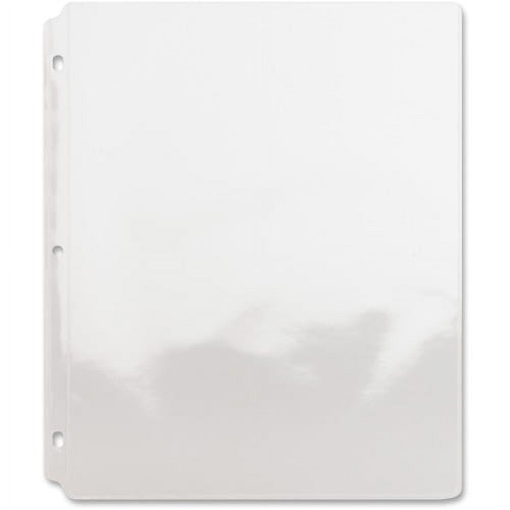 Sparco Top-Loading Vinyl Sheet Protectors - For Letter 8 1/2 Sparco Top-Loading Vinyl Sheet Protectors - For Letter 8 1/2