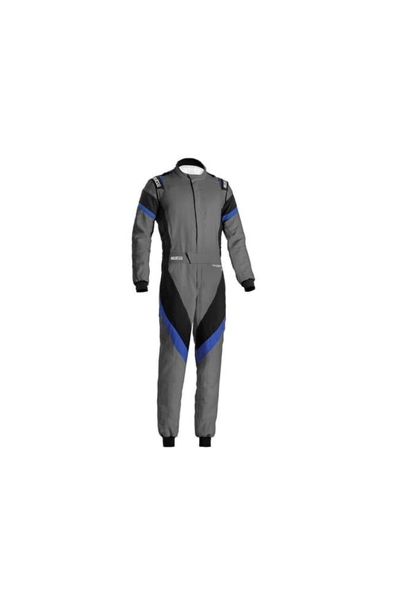Sparco 001156HB66GNBL Victory 3.0 66 Suit, Gray & Blue