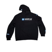 Sparco WWW Hooded Sweatshirt, Black - 2XL