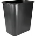 thumbnail image 1 of Sparco Wastebasket 7 gal Rectangular Polyethylene - Black, 1 of 1