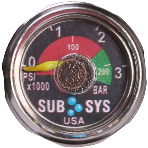 Spare-Air Screw-In Dial Pressure Gauge