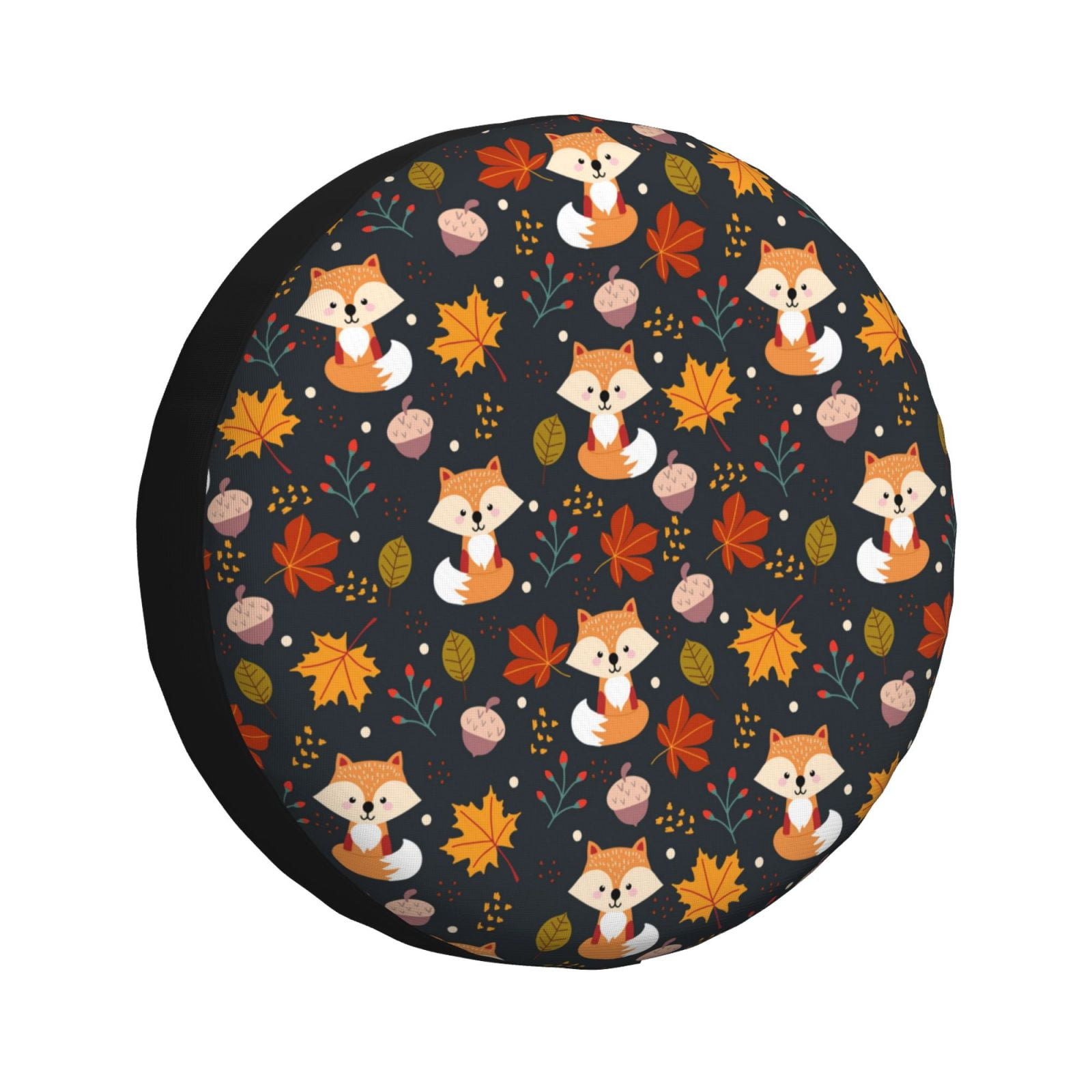Spare Tire Cover, Autumn Fox Wheel Cover Tire Covers for Trailers Car