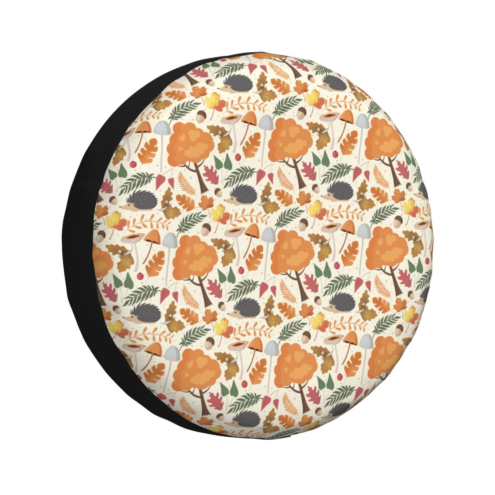 Spare Tire Cover, Autumn With Hedgehog Wheel Cover Tire Covers for