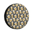 Spare Tire Cover, Beer2 Wheel Cover Tire Covers for Trailers Car Truck