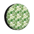 thumbnail image 1 of Spare Tire Cover, Bell Pepper Green Funny Wheel Cover Tire Covers For Trailers Car Truck Camper Universal Tire Covering Fits Diameter14"-17", 1 of 4