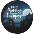 thumbnail image 1 of Spare Tire Cover Bigfoot Saw Me American Flag Tire Covers Weatherproof Wheel Protector Universal Fit for Camper Trailer RV SUV Truck, 1 of 10