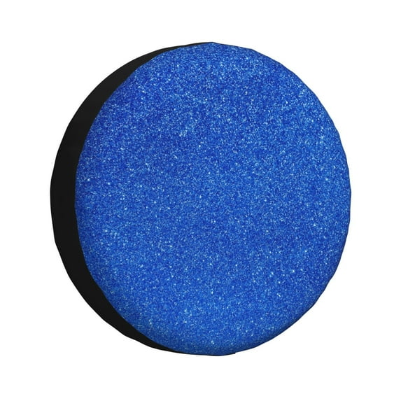 Spare Tire Cover, Blue Glitter k Wheel Cover Tire Covers for Trailers Car Truck Camper Universal Tire Covering Fits Diameter 15 inch