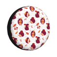 Spare Tire Cover Cartoon Hedgehogs Waterproof Sun Protection