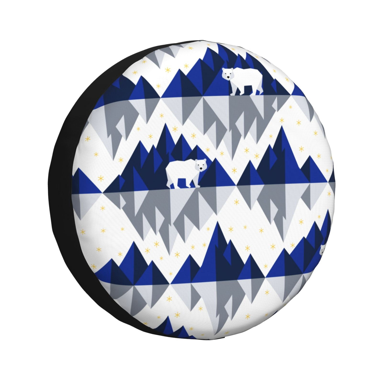 Spare Tire Cover, Cartoon Iceberg Polar Bear Wheel Cover Tire Covers