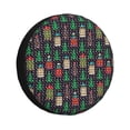 thumbnail image 1 of Spare Tire Cover, Christmas Trees And Houses Wheel Cover Tire Covers for Trailers Car Truck Camper Universal Tire Covering Fits Diameter 16 inch, 1 of 7
