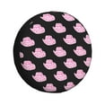 thumbnail image 1 of Spare Tire Cover, Cowboy Hat Wheel Cover Tire Covers for Trailers Car Truck Camper Universal Tire Covering Fits Diameter 16 inch, 1 of 7