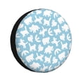 thumbnail image 1 of Spare Tire Cover, Cute Animals Aa Wheel Cover Tire Covers For Trailers Car Truck Camper Universal Tire Covering Fits Diameter14"-17", 1 of 4