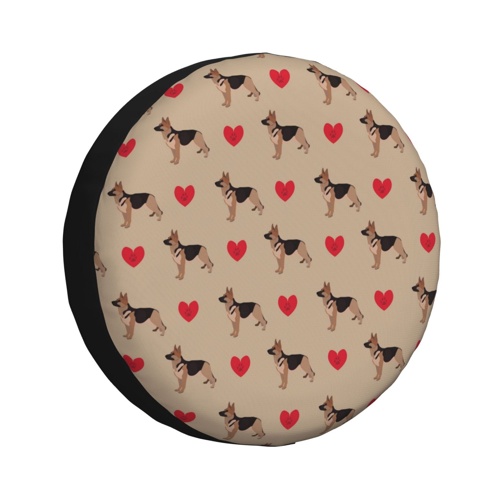 Spare Tire Cover, Cute German Shepherd Dog Love Tire Covers for Trailer