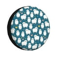 Spare Tire Cover, Cute Sheep And Hearts Wheel Cover Tire Covers for