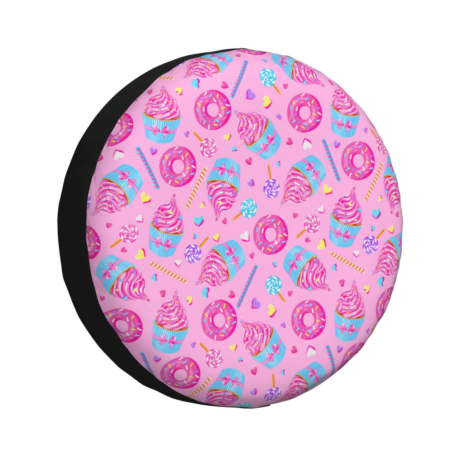 Spare Tire Cover Donuts A Waterproof Sun Protection Universal Tire