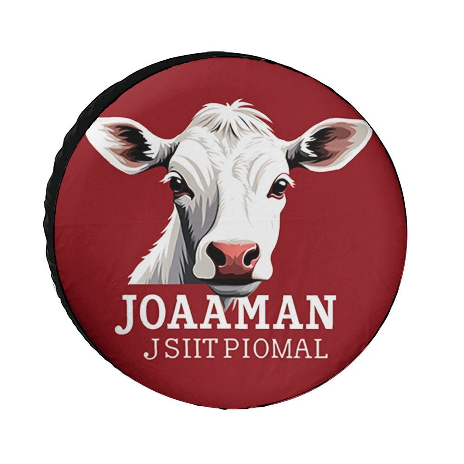 Cow Protector Spare Tire Cover Farm Animals Cow Protectors Weatherproof Dust-Proof ...