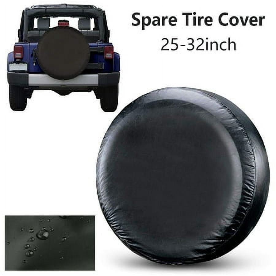 Spare Tire Cover Fit for SUV, Jeep, RV, Trailer, Truck, Waterproof  Dust-Proof Tire Wheel Protector 26-32inch Diameter
