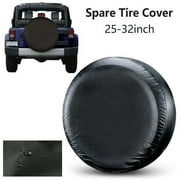 Spare Tire Cover Fit for SUV, Jeep, RV, Trailer, Truck, Waterproof Dust-Proof Tire Wheel Protector 25-32inch Diameter