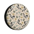 thumbnail image 1 of Spare Tire Cover, Horse Wheel Cover Tire Covers For Trailers Car Truck Camper Universal Tire Covering Fits Diameter14"-17", 1 of 4