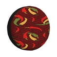 Spare Tire Cover Hot Chili Universal Fit for RV Car Camper SUV Travel