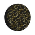 thumbnail image 1 of Spare Tire Cover, Leaves Green Wheel Cover Tire Covers for Trailers Car Truck Camper Universal Tire Covering Fits Diameter 15 inch, 1 of 7
