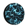 thumbnail image 1 of Spare Tire Cover, Lightning Wheel Cover Tire Covers for Trailers Car Truck Camper Universal Tire Covering Fits Diameter, 1 of 7