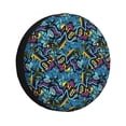 thumbnail image 1 of Spare Tire Cover, Love Music Wheel Cover Tire Covers For Trailers Car Truck Camper Universal Tire Covering Fits Diameter14"-17", 1 of 4
