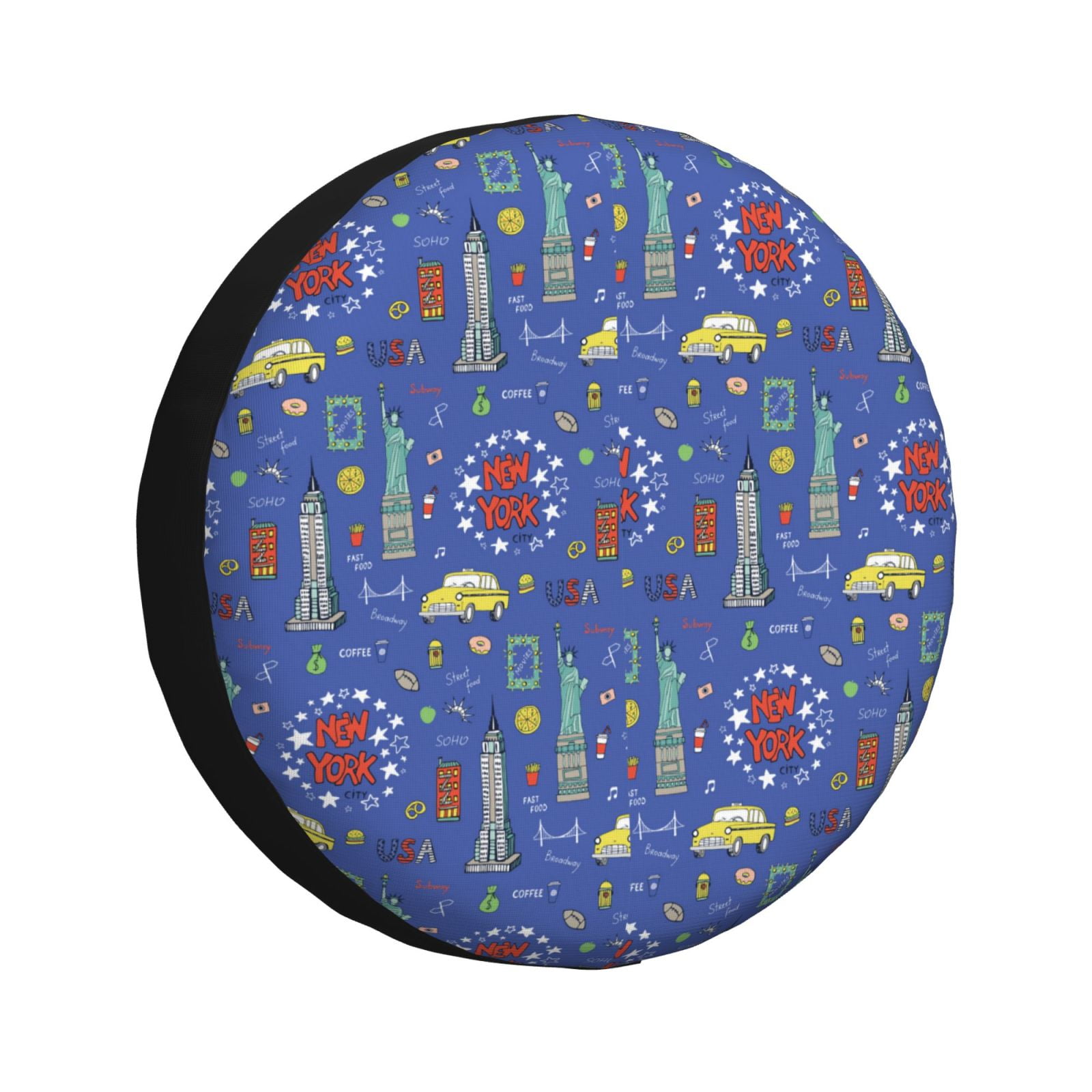 Spare Tire Cover, NewYork City Tire Covers for Trailer, RV, Car, Truck
