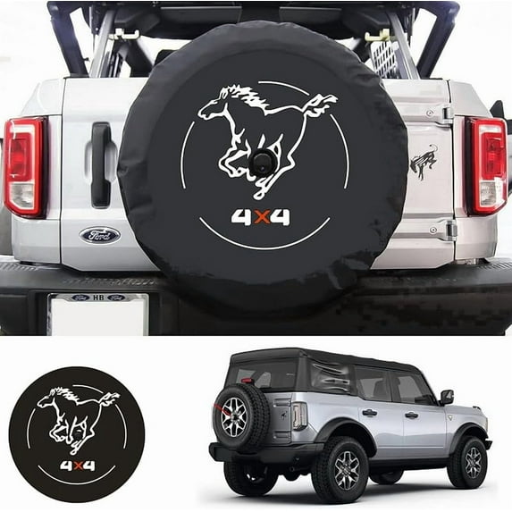 Spare Tire Cover PVC Leather Spare Wheel Cover for RV Trailer with American USA Flag for Camper, RV Trailer, Jeep, Truck, SUV