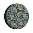thumbnail image 1 of Spare Tire Cover - Paisley Pattern No.9075 Universal Fit for RV Car Camper SUV Travel Trailer Tire Cover 14-17 Inch Tire Protectors 14 inch, 1 of 7