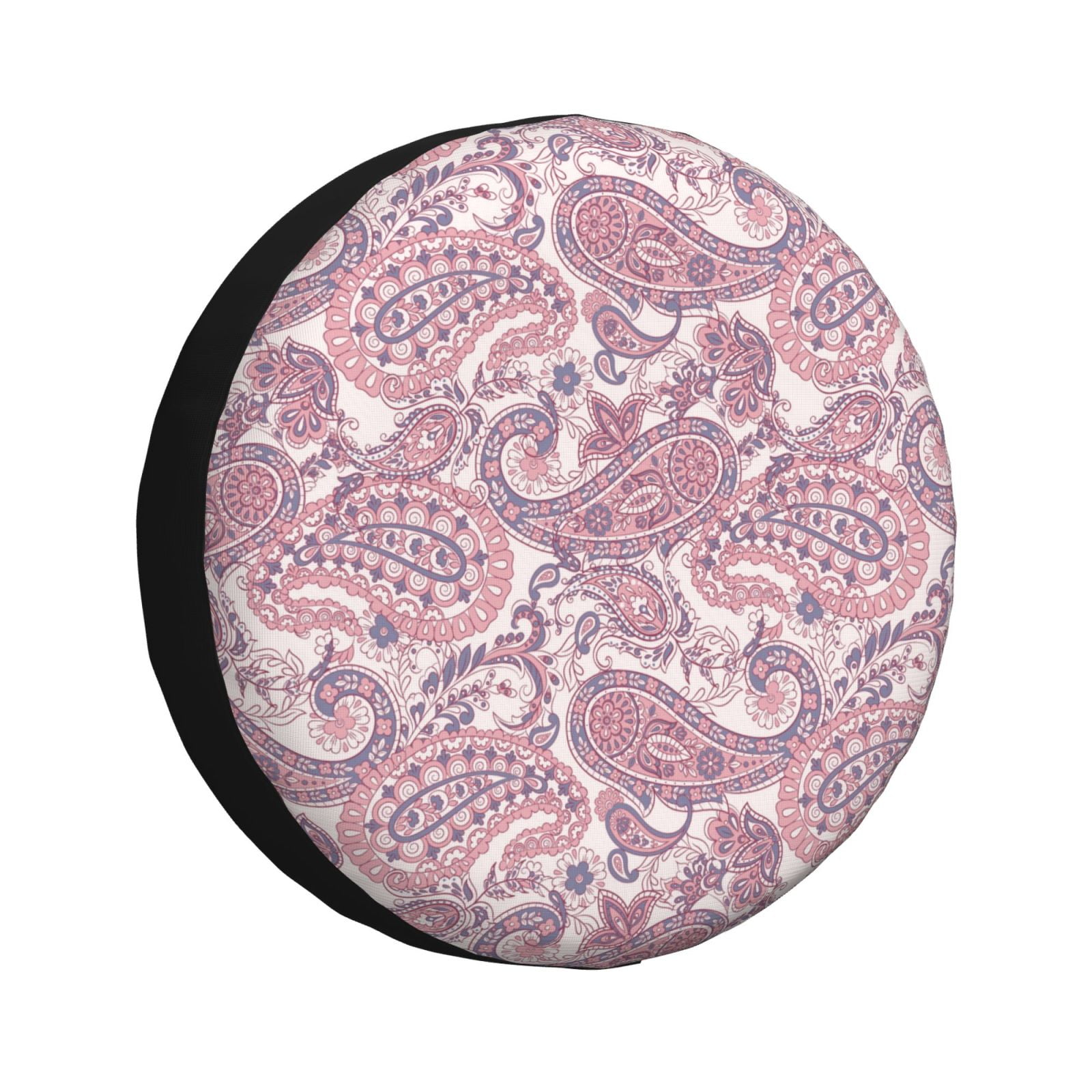 Spare Tire Cover, Pink Paisley Tire Covers for Trailer, RV, Car, Truck