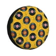 Spare Tire Cover, Retro Vinyl Records Tire Covers for Trailer, RV, Car