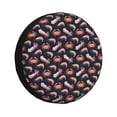 thumbnail image 1 of Spare Tire Cover, Shrimp No.9071 Wheel Cover Tire Covers For Trailers Car Truck Camper Universal Tire Covering Fits Diameter14"-17", 1 of 4